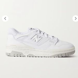 New Balance 550 - White, mesh. Size 6 Men’s / 7.5 women